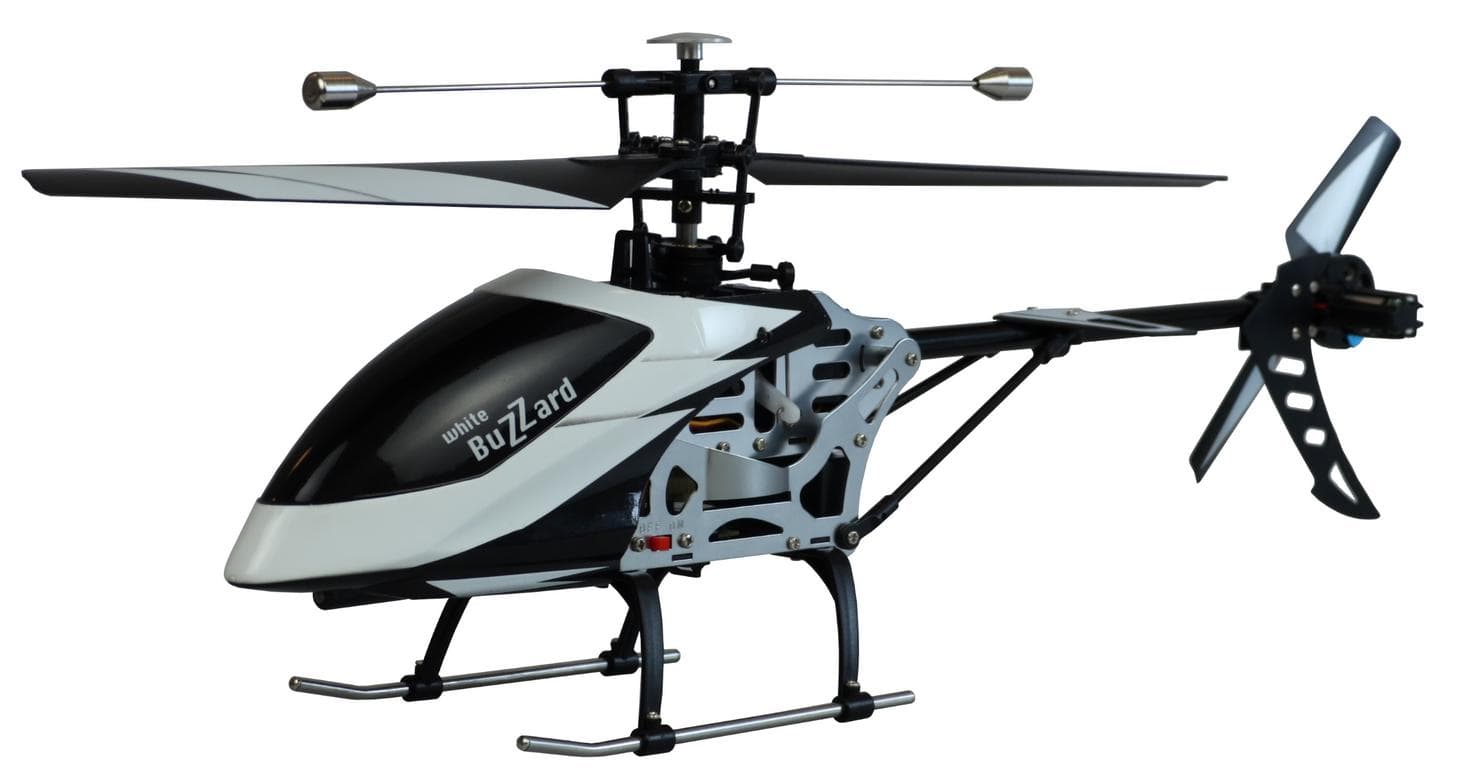 Buzzard V2 Mono Rotor 4CH RTF Blanc