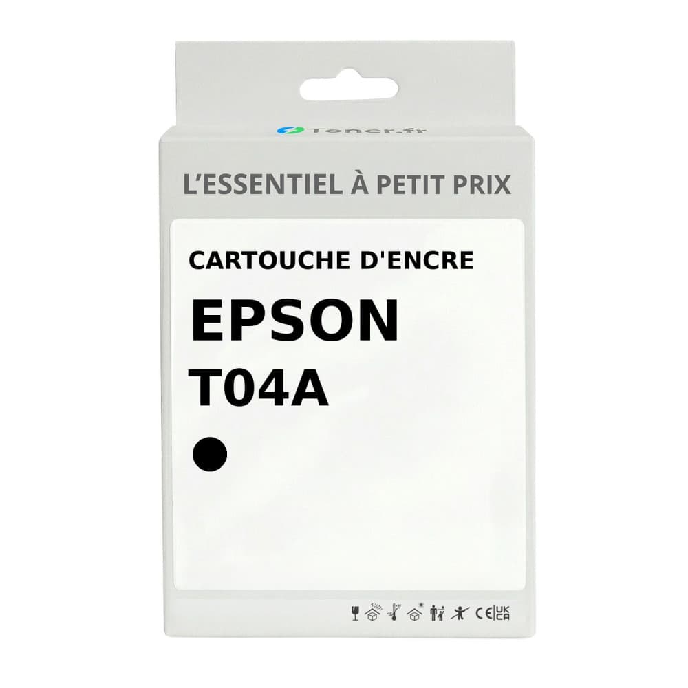 Cartouche d'encre compatible Epson T04A XXL Noir