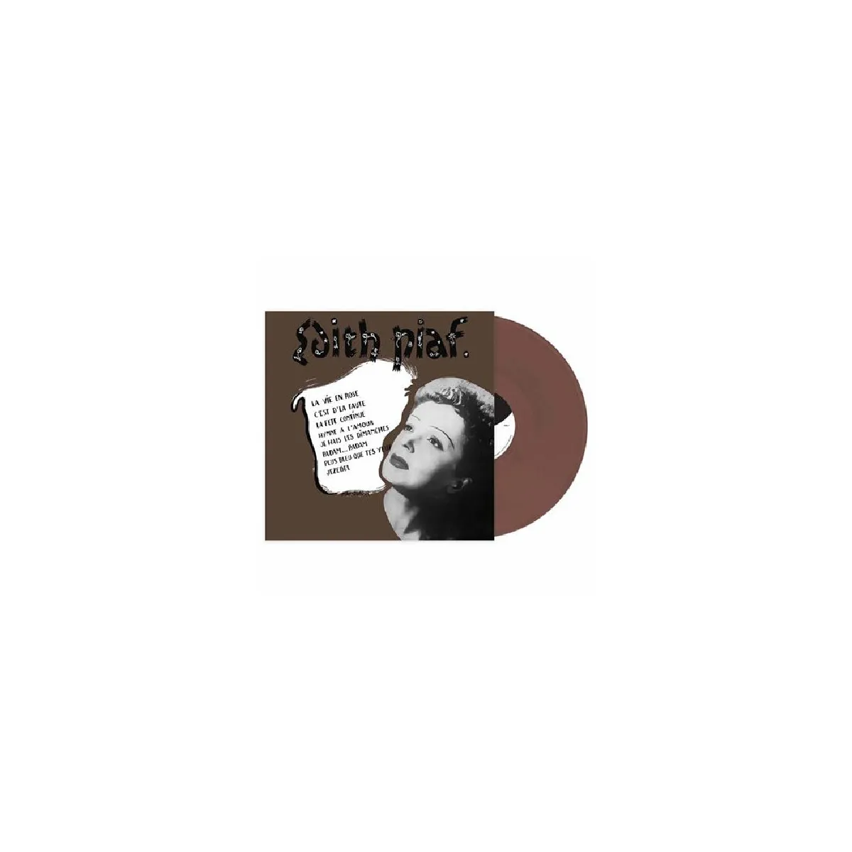 La vie en rose Édition Limitée Vinyle Marron
