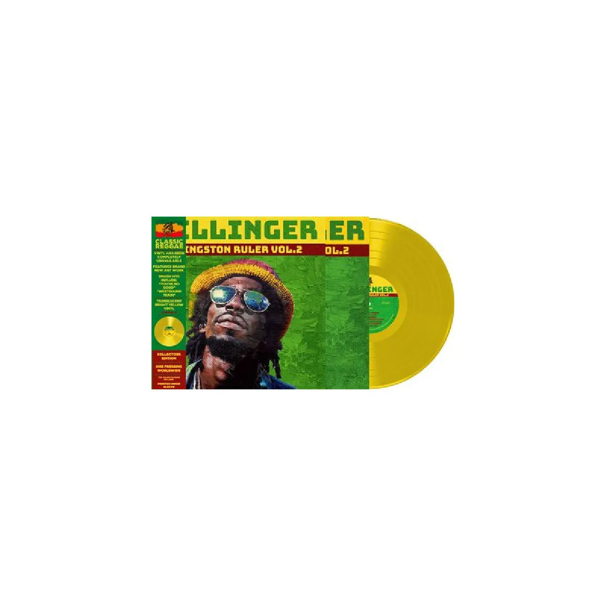 Kingston Ruler Volume 2 Édition Deluxe Limitée Vinyle Jaune